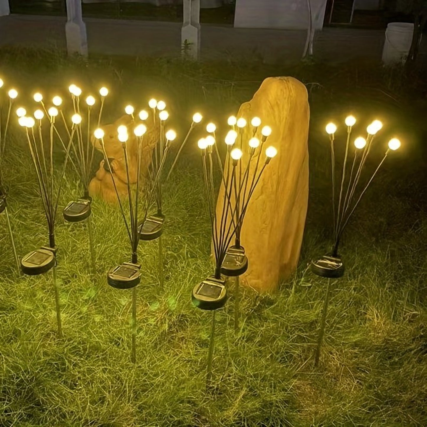 Luz solar LED con efecto luciérnaga - LumiGarden