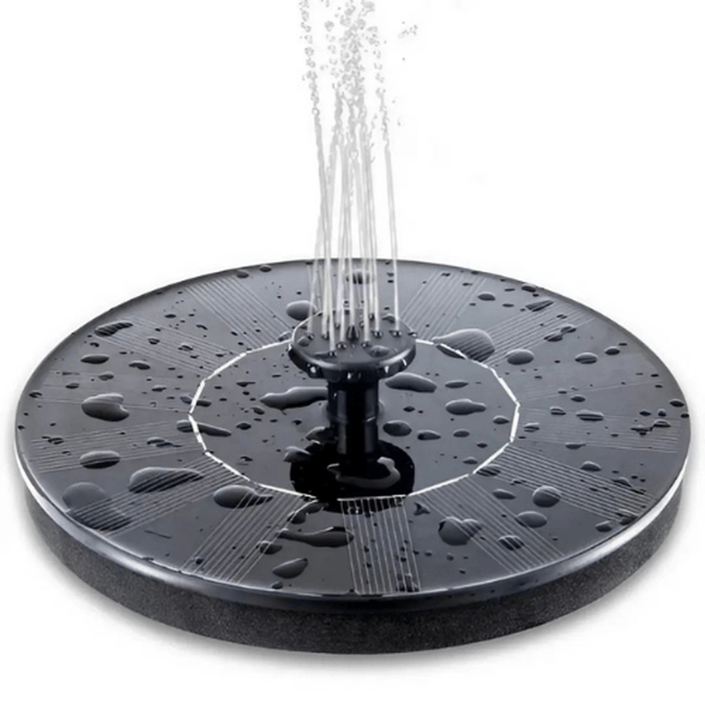 Fuente de agua para pájaros - [Carga solar]