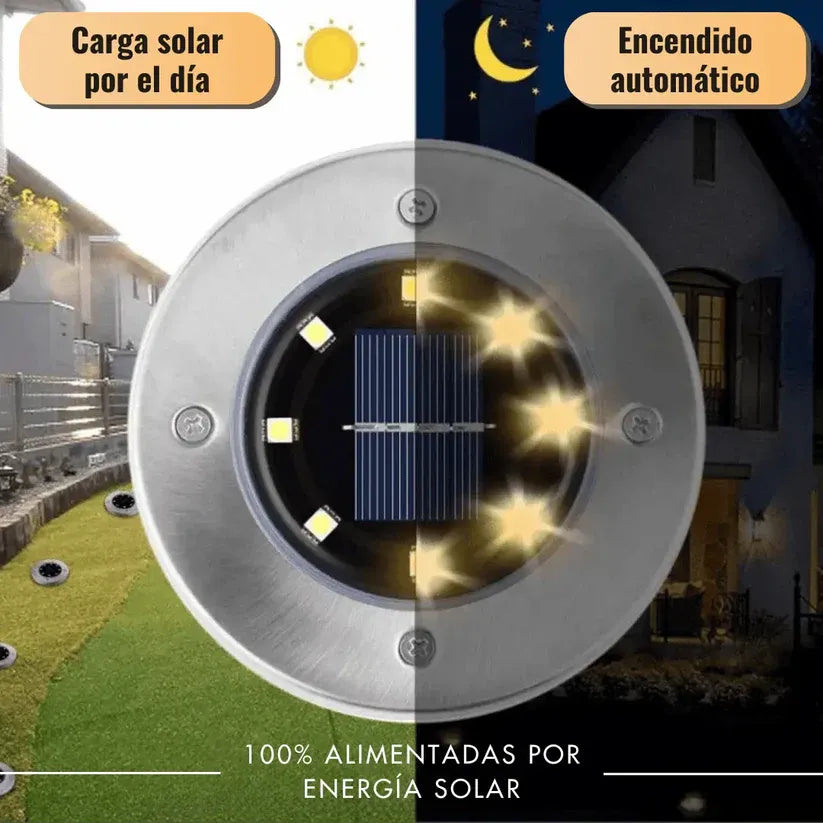Pack Luces Solares Automáticas de Jardín